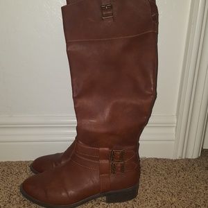 Brown Knee High Boots